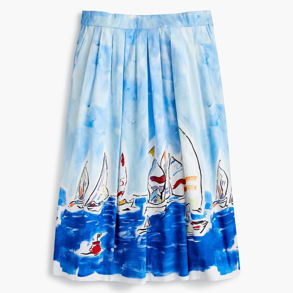 🌴HP🌴J. Crew regatta skirt - Picture 7 of 8
